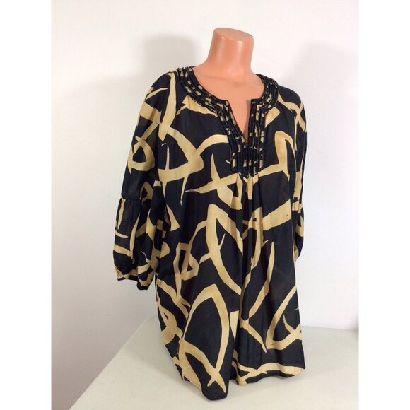 Anne Klein Silk Blouse Top Womens XL - Picture 3 of 7